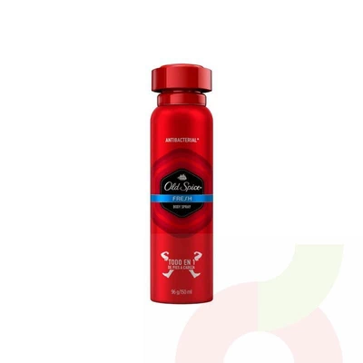 Desodorante Body Spray Fresh Todo en Uno Old Spice 150Ml