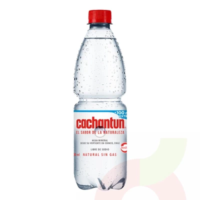 Agua sin Gas Cachantun 600cc