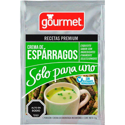 Crema Individual de Espárrago Gourmet 15Gr