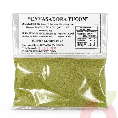 Aliño Completo Evasadora Pucón 40Gr
