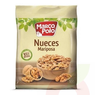 Nueces Mariposas Marco Polo 100Gr
