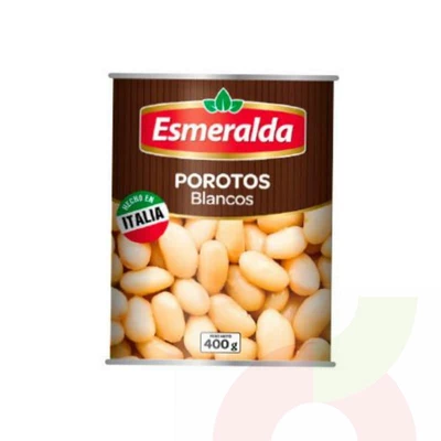 Porotos Blancos Esmeralda 400Gr