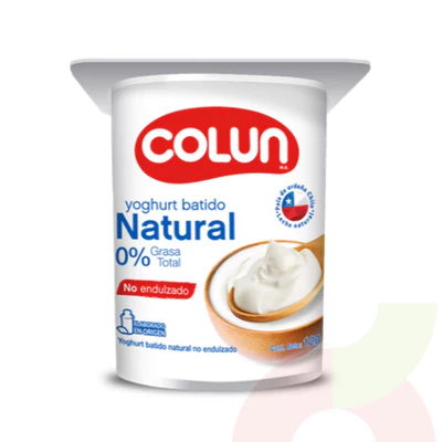 Yoghurt Natural No Endulzado Colun 120Gr