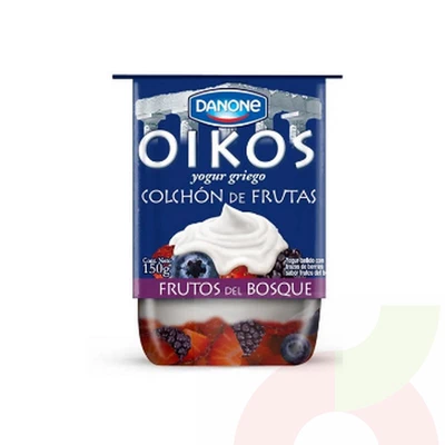 Yoghurt Griego Con Trozos Frutos Del Bosque Danone 150Gr
