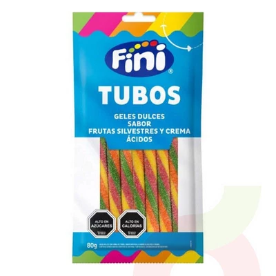 Regaliz Sabor Frutas Silvestres Ácido Fini 80Gr