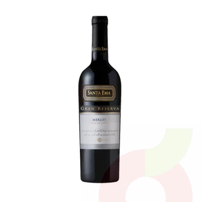 Vino Merlot Gran Reserva Santa Ema 750cc