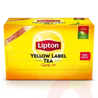 Te Negro Yellow Label Lipton 20 Unidades 40Gr 