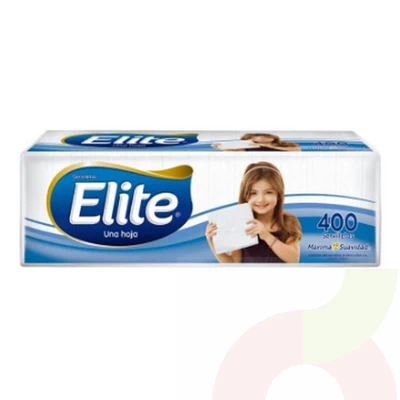 Servilleta Una Hoja Cóctel Elite 400 Unidades