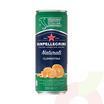 Agua San Pellegrino Naturali Clementina 330Ml