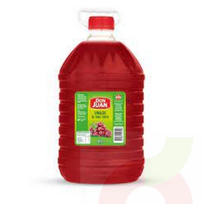 Vinagre De Vino Tinto Don Juan 5Lt