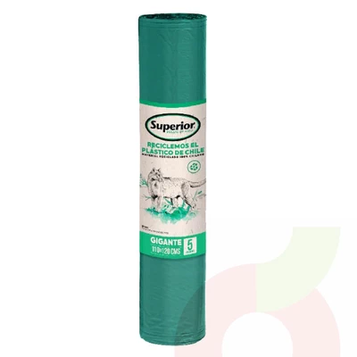 Bolsa Aseo Rollo Superior 110 x120  