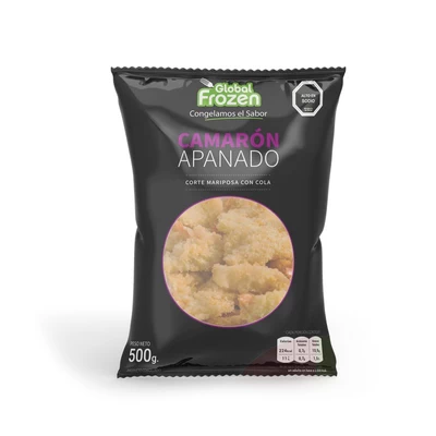 Camarón Apanado Global Frozen 500Gr