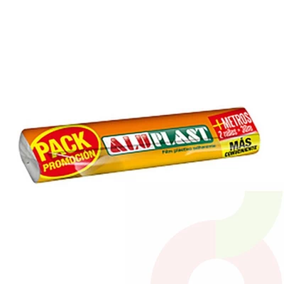 Film Plástico Pack Aluplast 2x15Mt