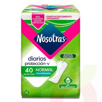 Protectores Diarios Nosotras 40Unid 
