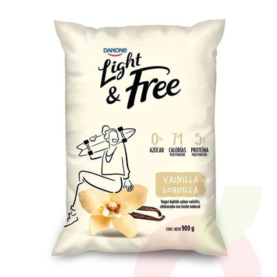 Yogurt Light Vainilla Danone 900Gr