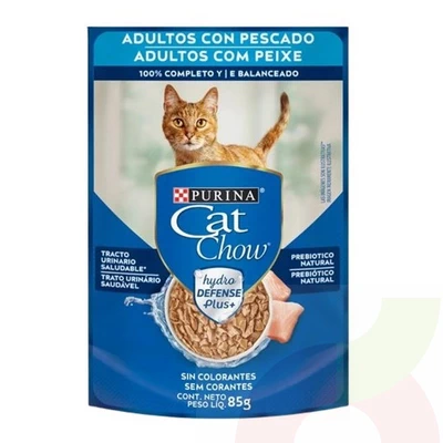 Sobre sabor Pescado Purina Cat Chow 85Gr Adulto