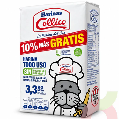 Harina de Trigo Collico 3.3Kg 