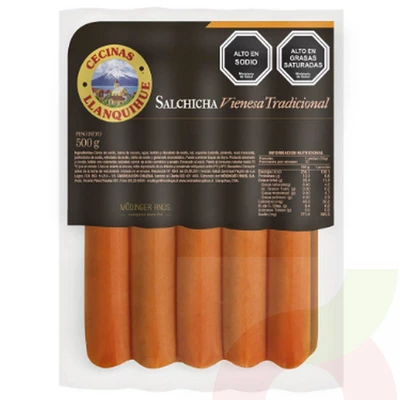 Salchicha Llanquihue 500Gr