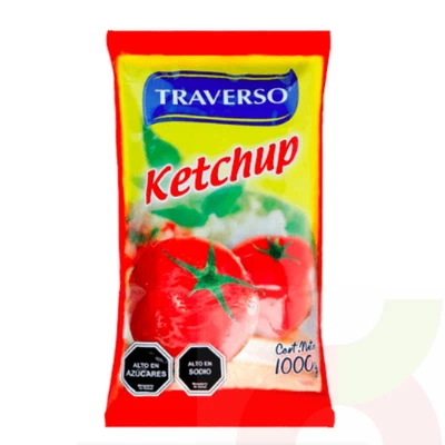 Ketchup Doypack Traverso 1Kg