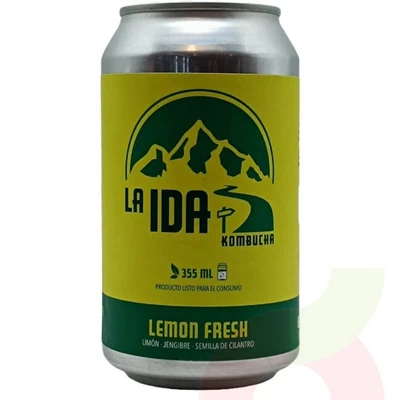 Kombucha Lemon Fresh 354Ml 