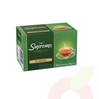 Té Brasil Supremo 20 Unidades 40Gr