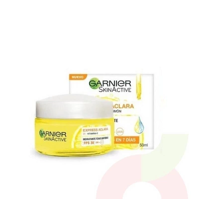 Crema Aclarante Limón Skin Active Garnier 50Ml