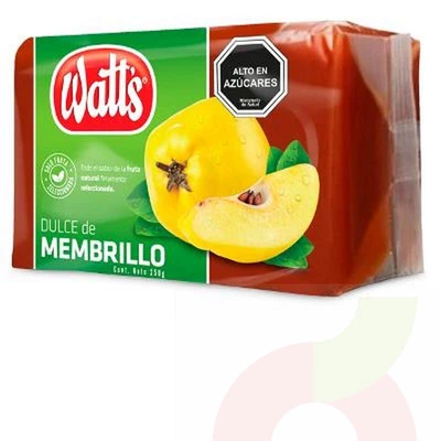 Dulce De Membrillo Watts 250Gr