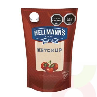 Ketchup Doypack Hellmanns 500Gr