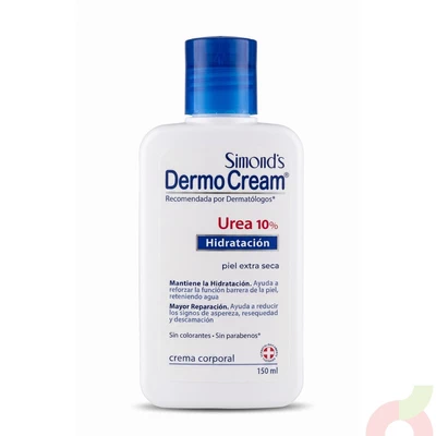 Crema Corporal Hidratación Urea 10% Simonds 150Ml