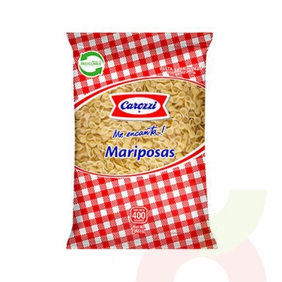 Pasta Mariposas Carozzi 250Gr