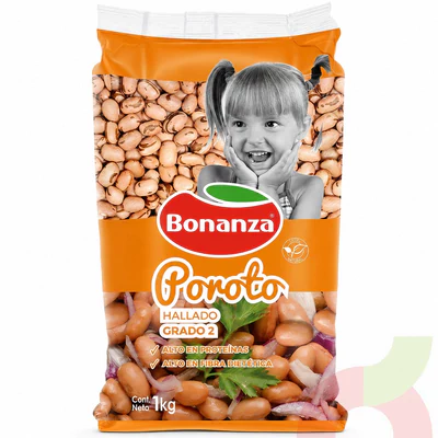 Poroto Hallado G2 Bonanza 1Kg
