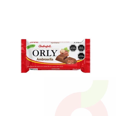 Chocolate Orly Sabor Ambrosella 95Gr 