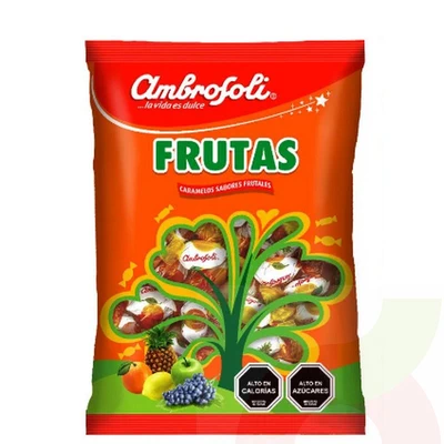 Caramelos de Frutas Ambrosoli 430Gr