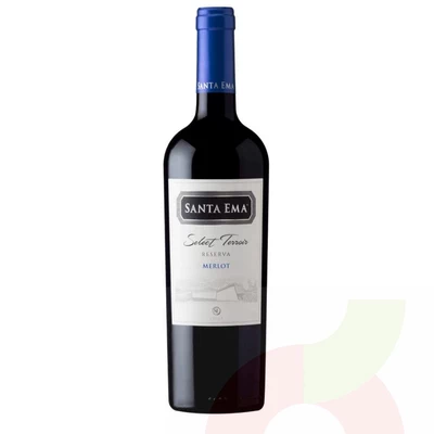 Vino Merlot Santa Ema 750Cc