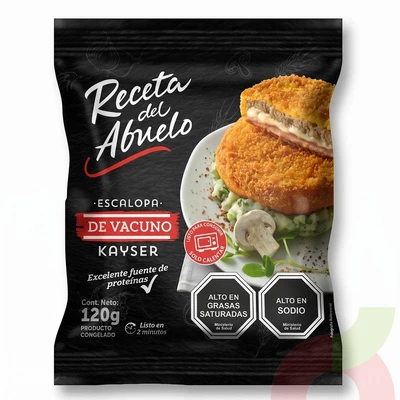 Escalopa de Vacuno Receta del Abuelo 120Gr