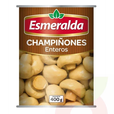 Champiñones Enteros Esmeralda 400Gr