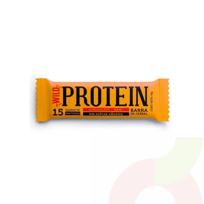 Barra Choclate Mani Wild Protein 45Gr