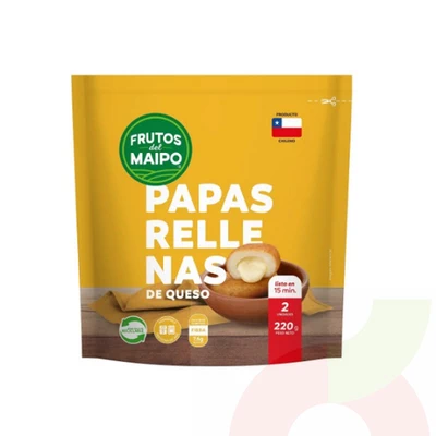 Papas Rellenas de Queso Frutos del Maipo 220Gr