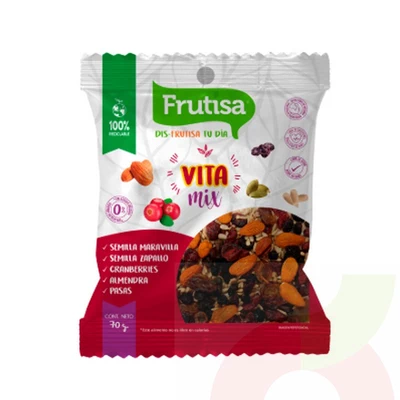 Mix Frutis Secos Frutisa Vita 70Gr