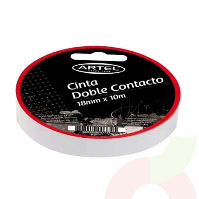 Cinta Doble Contacto Artel 18mmx10mt