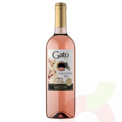 Vino Selección Dulce Rosé Gato 750Cc