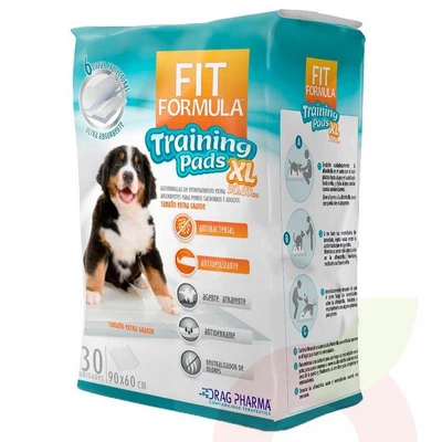 Pads Entrenamiento XL Fit Formula Drag Pharma 30 Unidades