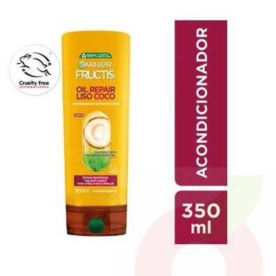 Acondicionador Fortificante Oil Repair Liso Coco Fructis 350Ml