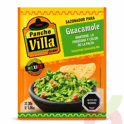 Sazonador Guacamole Pancho Villa 30Gr