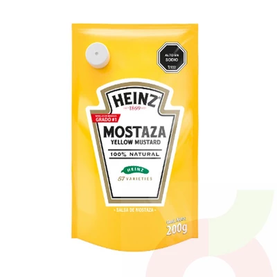 Mostaza Heinz 200gr