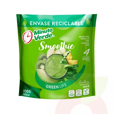 Mix Smoothie Green Life Minuto Verde 500Gr
