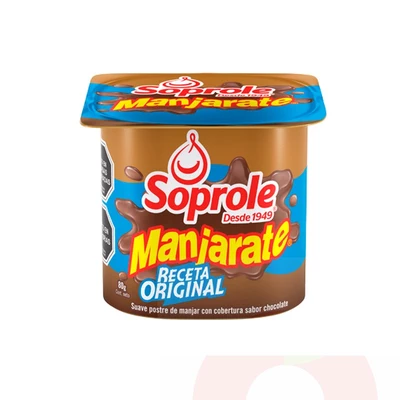 Manjarate Receta Original Soprole 80Gr