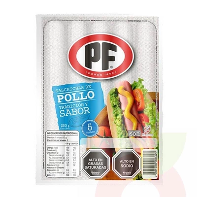 Salchicha Pollo PF 250Gr