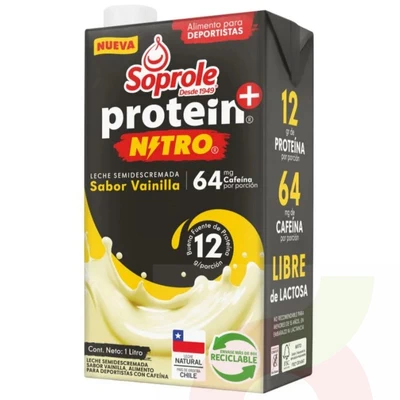 Leche Vainilla Protein Nitro 1Lt 