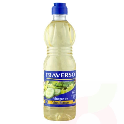 Vinagre Vino Blanco Traverso 500ml